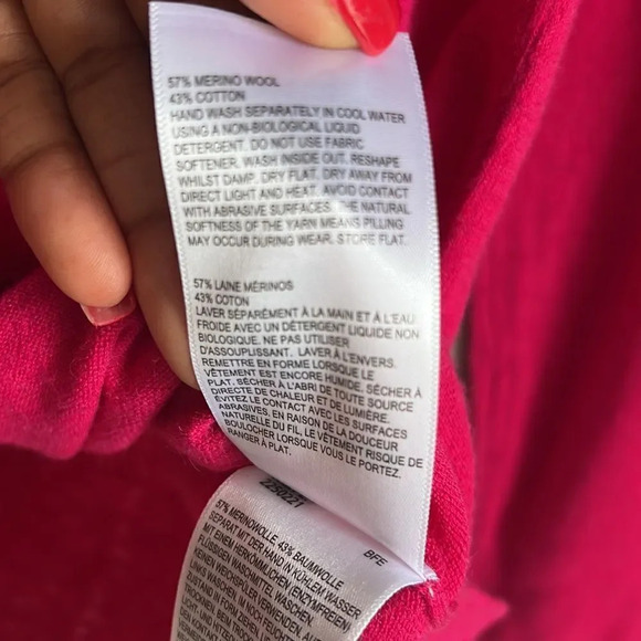 Whistles You Got This wool blend Sweater - Pink - Picture 10 of 14